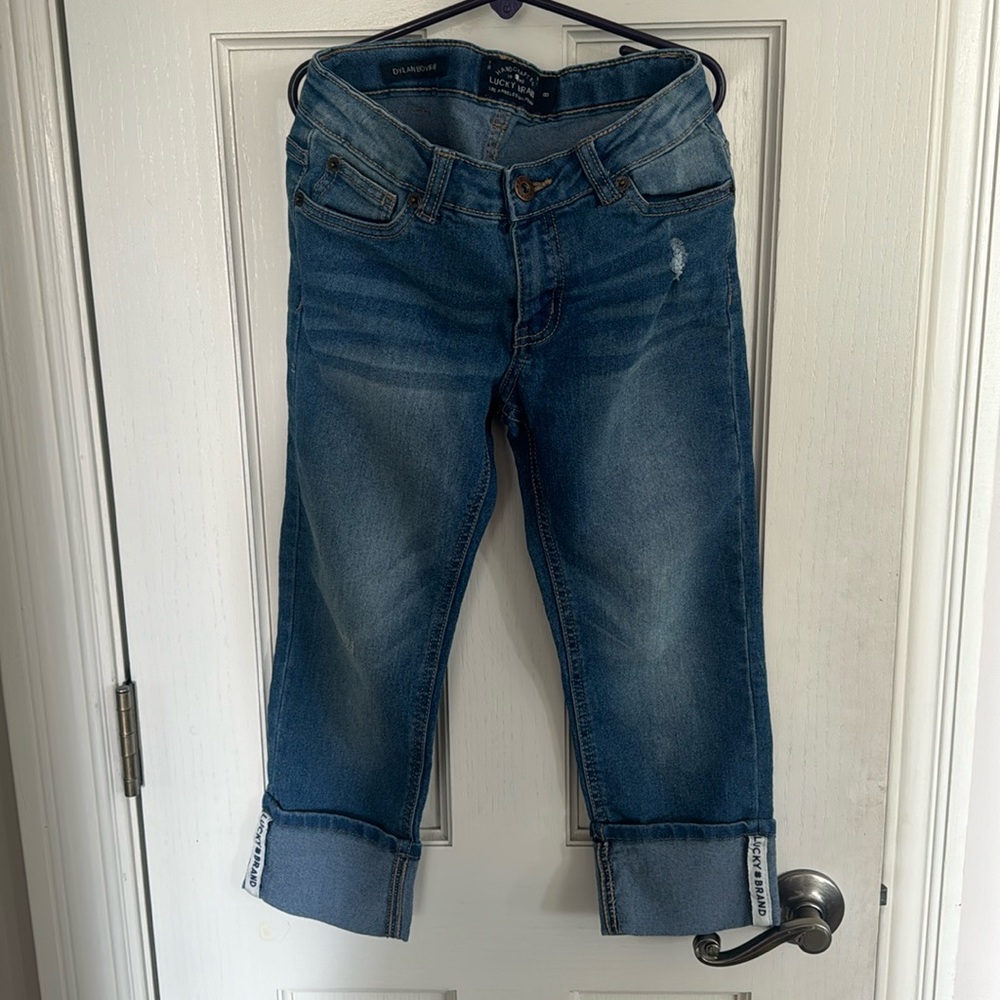 Lucky 🍀 Brand Boyfriend Denim Capris